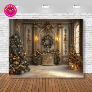платно/винил за декорация Платно за фон, Коледен, винил